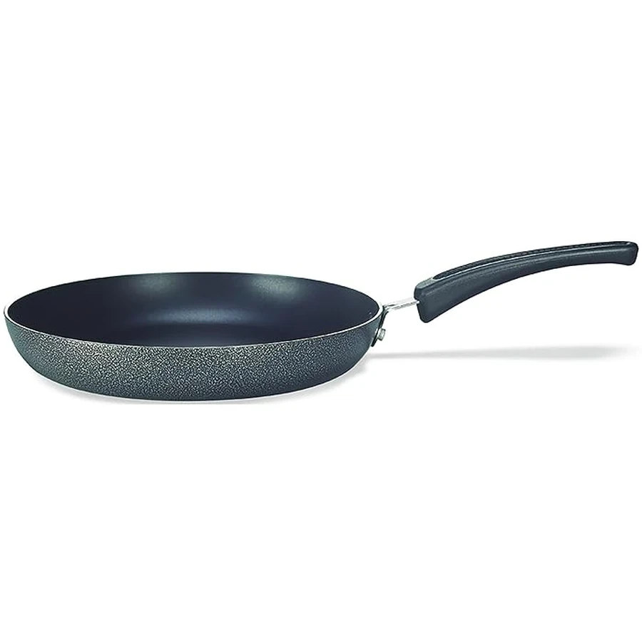 Prestige 30714 Omega Select Plus Fry Pan 200mm | 3-Layer DuPont Teflon Non-Stick | Metal Spoon Friendly | PFOA Free | Black