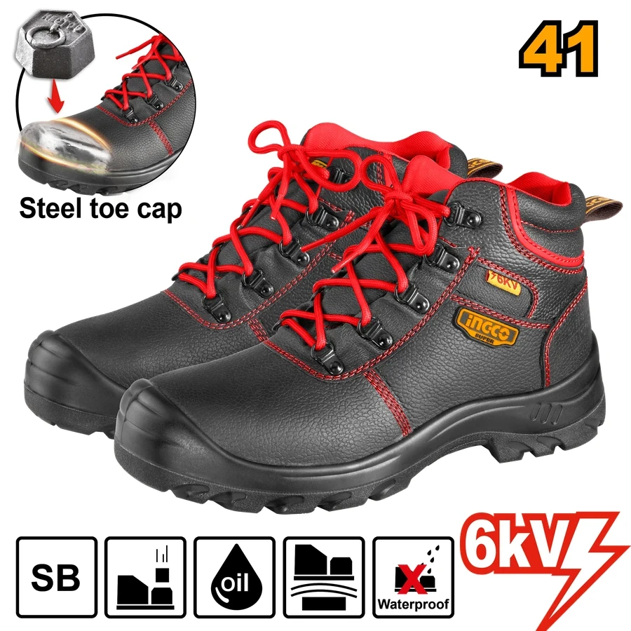 Professional Insulated Safety Boots (Size 41) | SSH07IDSB41 | 6kV Dielectric Series