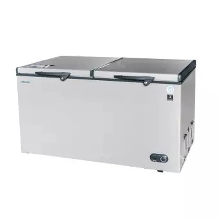 Yasuda YS-CF300HTDTC 300 Litre Hard Top Dual Temperature Chest Freezer | Tropical Compressor | Stainless Steel Body | Coolpad | Wheel Support