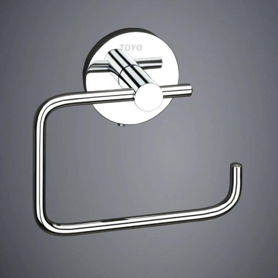 TOYO 11308 Paper Holder - 56 Grade Full Brass, High Grade Chrome Plated, Die Forged Technology