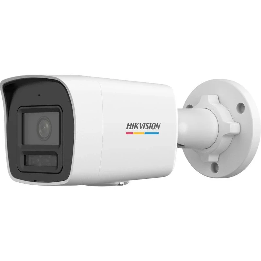 Hikvision 2MP ColorVu Smart Hybrid Light Bullet Camera | Built-in Mic | Human & Vehicle Detection | IP67 | DS-2CD1027G2H-LIU