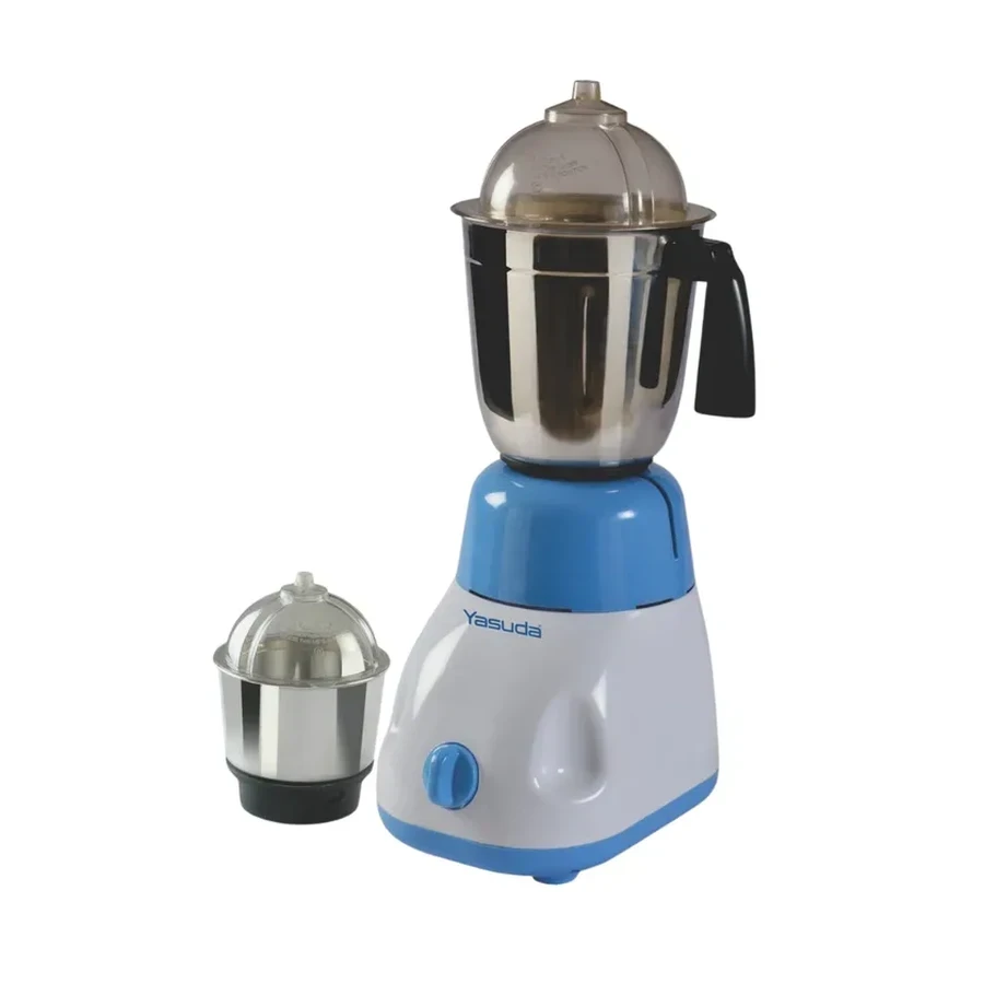 YASUDA CYCLONE YS-3038 2 Jar Mixer Grinder - 550W Motor, 1.0 Ltr Grinding Jar, 3 Speed Control with Incher