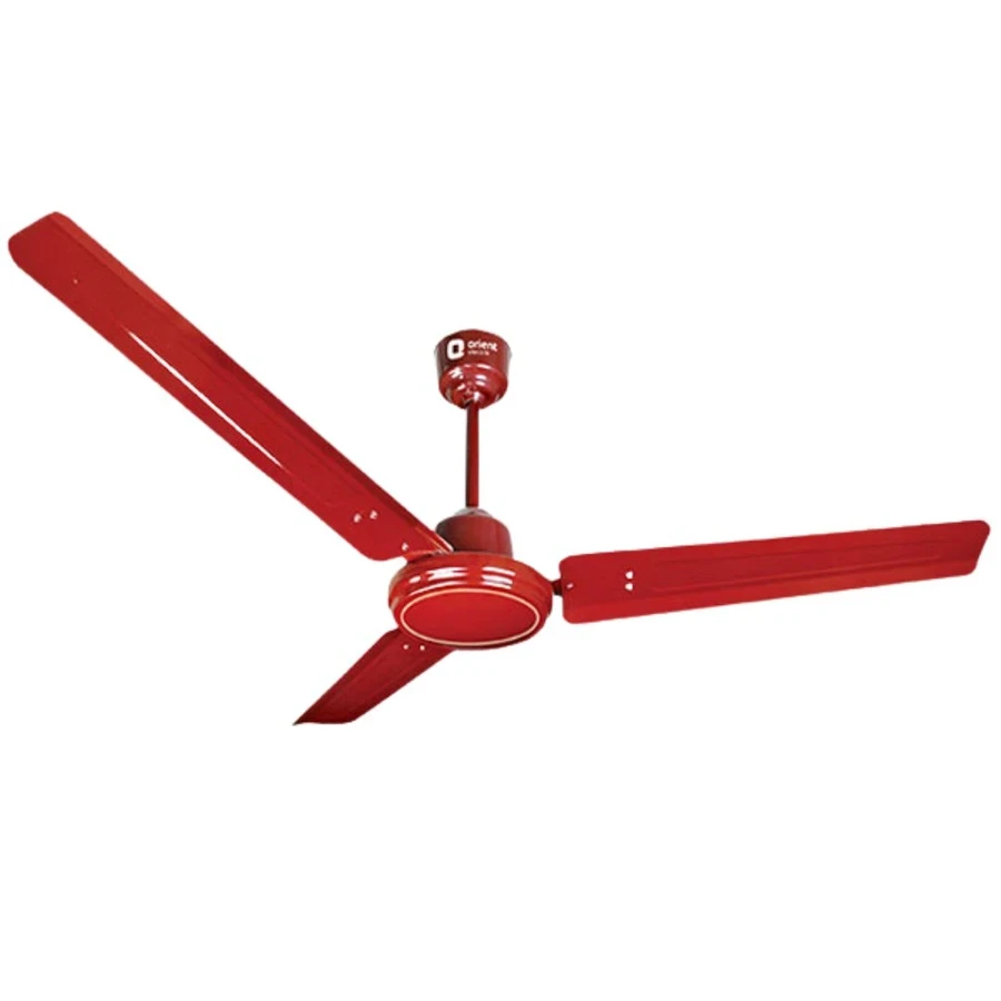 Orient New Air Pro Ceiling Fan 48-Inch | 62W | High-Speed 800 RPM | 5-Speed Button Control | Powder-Coated Aluminum Blades