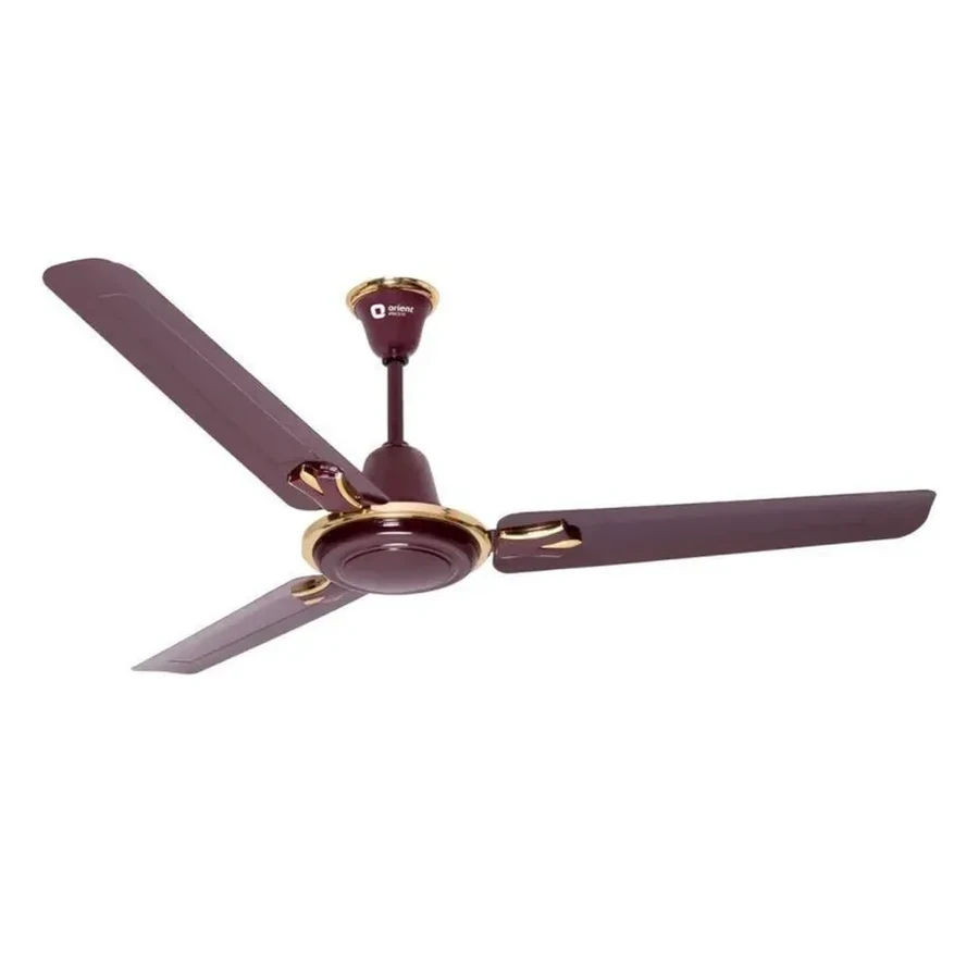 Orient Blitz+ Ceiling Fan 48-Inch | 3-Blade Design | AC 200-240V | High Air Delivery | Galaxy Brown