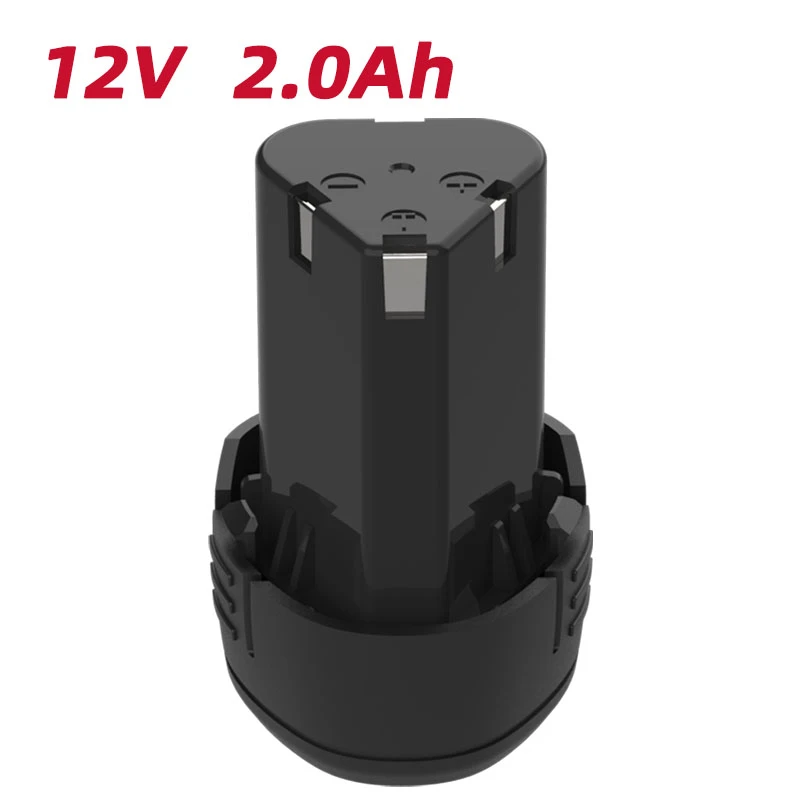 EDL-DC12A2 Lithium-ion Battery 12V 2.0Ah - Continuous Discharge, Multiple Protective Structures, Constant Power Output (Semi-Pro Yellow)