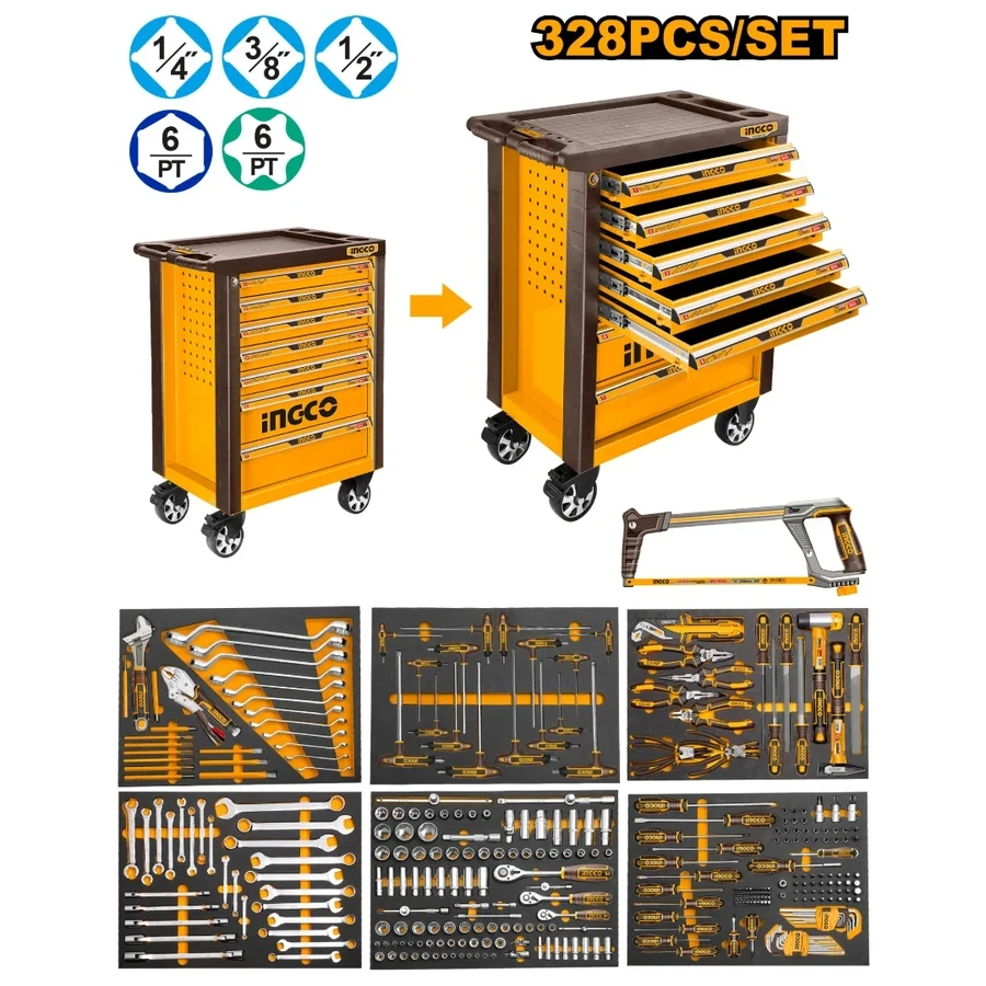 Ultimate Master Tool Chest Set | HKTHP11081 | 328-Piece Professional Workshop System