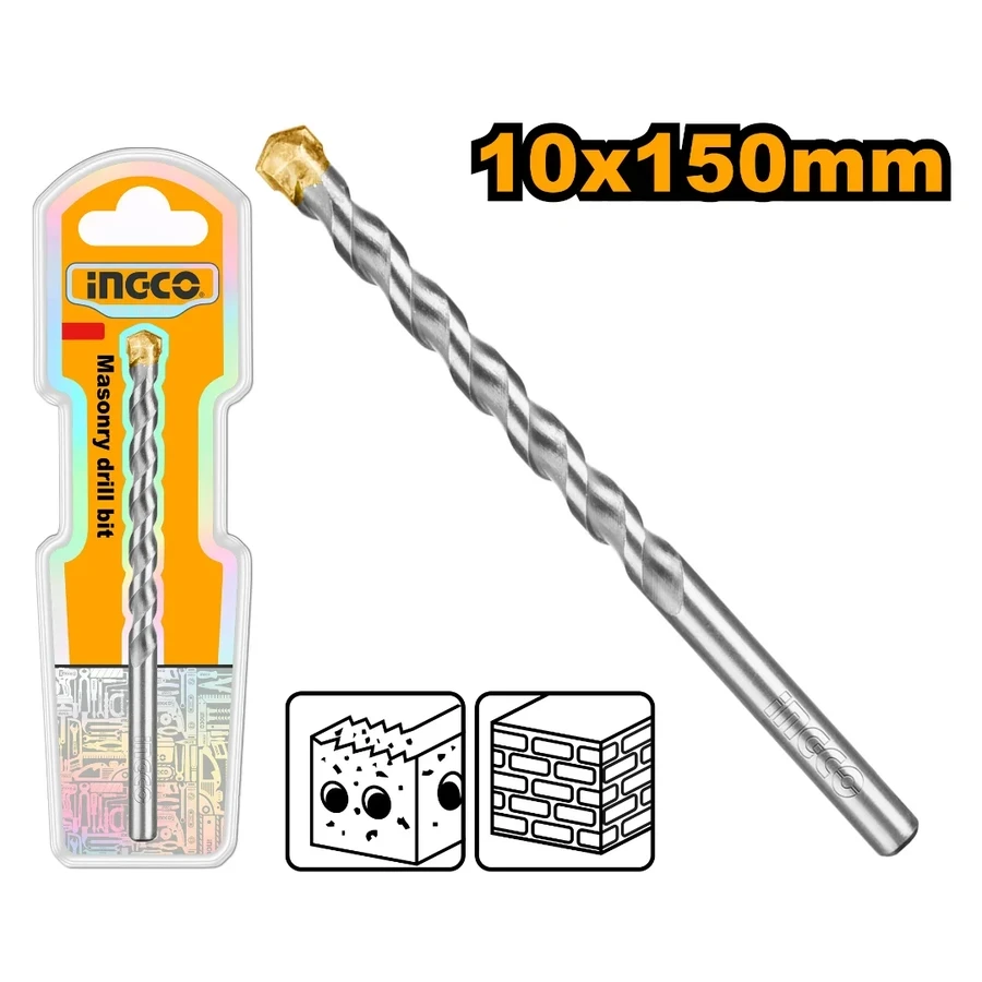 Masonry Drill Bit | DBM2111015 | 10mm x 150mm Carbide-Tip Precision Bit