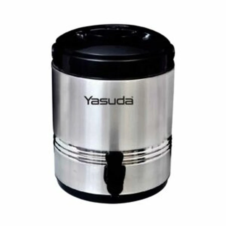 Yasuda YS-WD06 OCEAN 6 Ltr Hot & Cold Insulated Water Dispenser / Thermo Jug - Stainless Steel Body, PUF Insulation, and Carry Handle