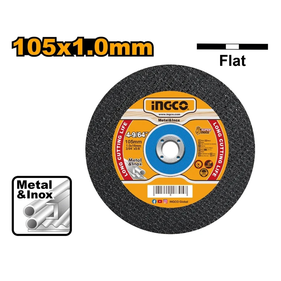 Abrasive Metal Cutting Disc | MCD101051 | 105mm High-Performance Inox Series