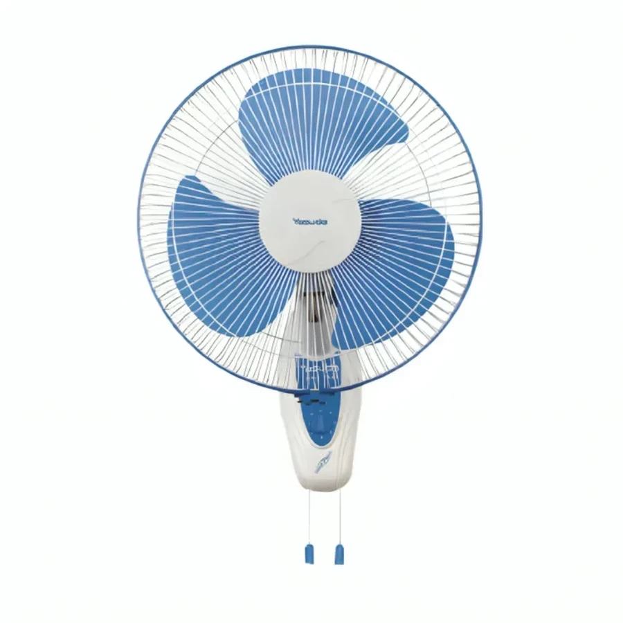 Yasuda YS-WF999H 16-Inch High Speed Wall Fan | 400mm Sweep | 1400 RPM Powerful Motor | 75W Energy Efficient | Wall Mounted