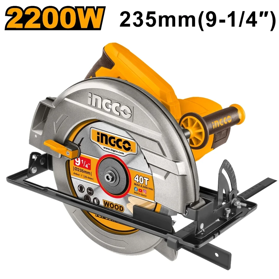 Circular Saw | CS23522 | 2200W | 9" Heavy-Duty Industrial Cutting System