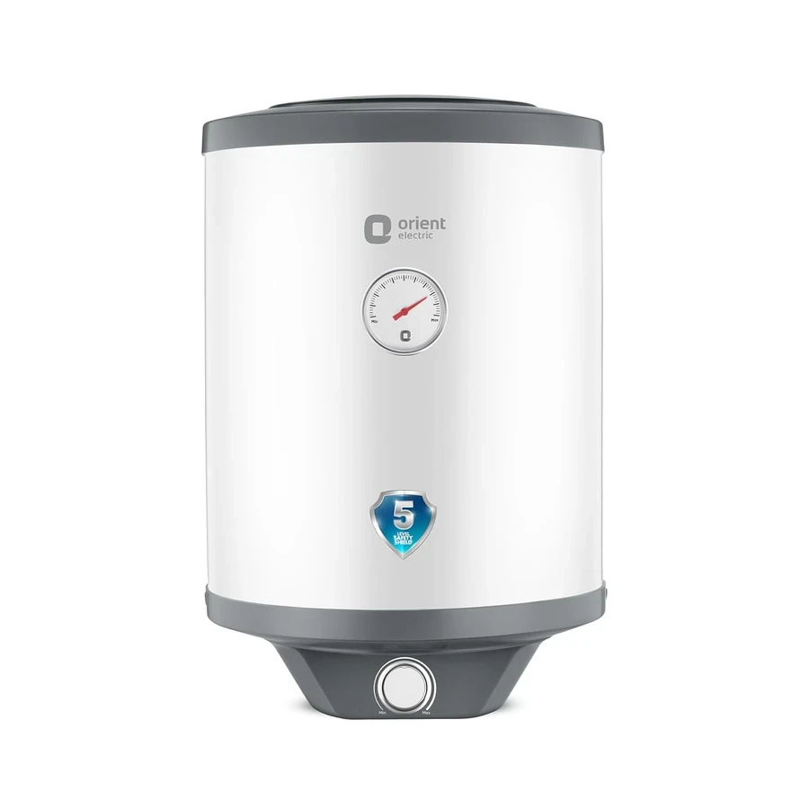 Orient Aquanaut Glassline Water Heater | 35L & 50L Capacity | 2000W | Multi-Function Valve | Glass-Coated Tank | White