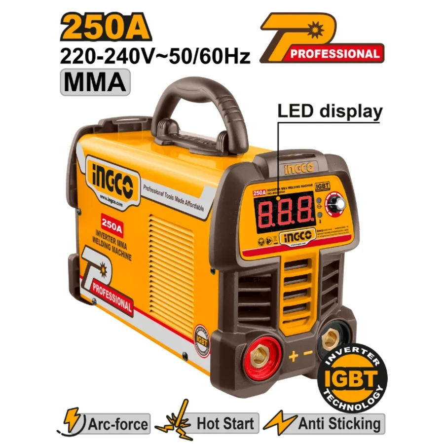 Inverter MMA Welding Machine | ING-MMA25069 | 250A Industrial Power Series