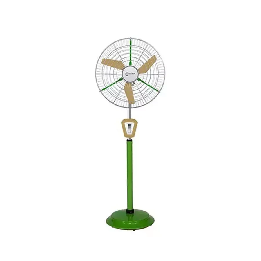 Orient Thunderstorm Pro Industrial Pedestal Fan 450mm | 600mm | 750mm | Heavy-Duty Green | High Air Delivery