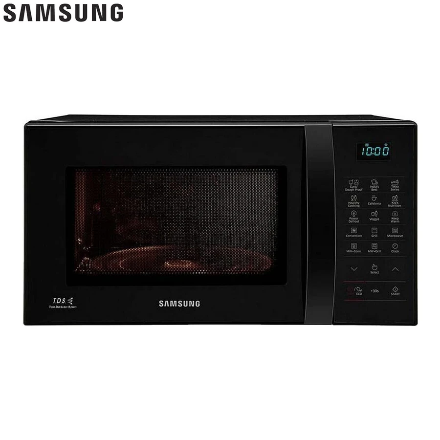 Samsung CE76JD-BXTL 21L Convection Microwave Oven | 240°C Tandoor Heater | Double Grill | Magic Menus | Touch Control