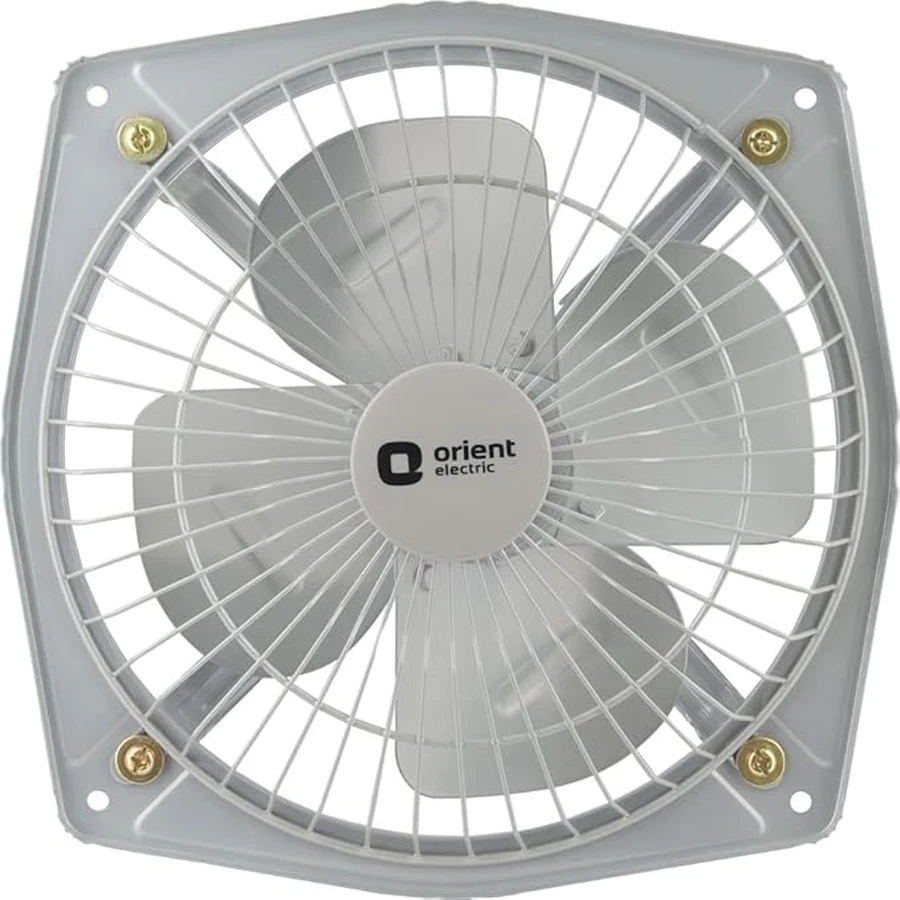Orient Power Flow Exhaust Fan 225mm/300mm | 75W High Air Delivery | Powder-Coated Industrial Design | Grey