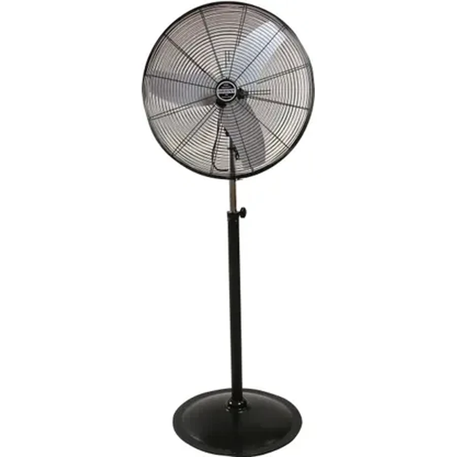 Orient Stand AC Pedestal Fan 18" / 24" | 185W High-Performance Motor | 3 Blades | Heavy-Duty 8kg Base | Black
