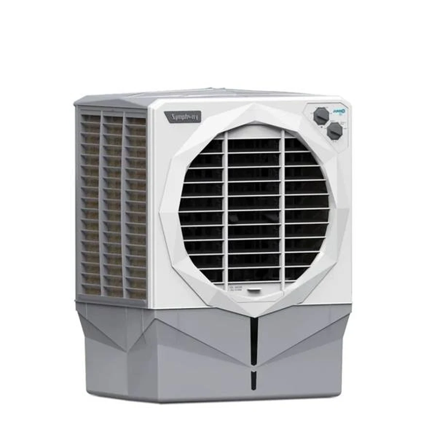Symphony Jumbo 45XL+ Desert Air Cooler | 45L Tank | Powerful +Air Fan & Aspen Pads | 135W