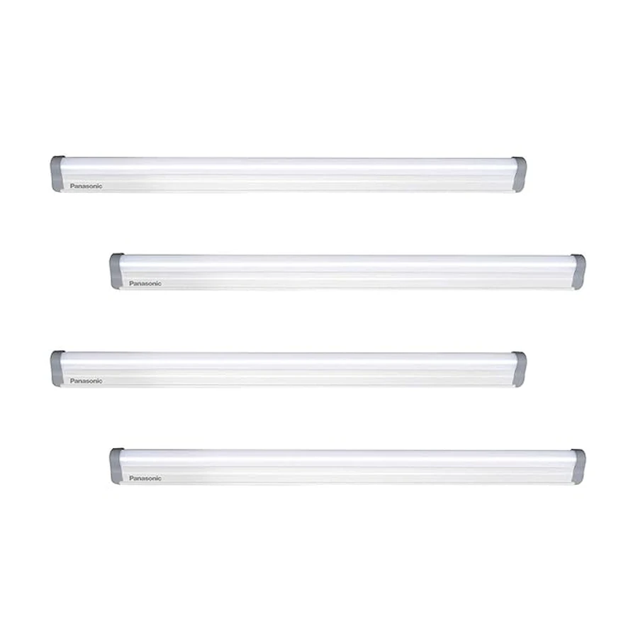 Panasonic PBTM01107 10W LED Cool Day White Batten | Tubular T Shape | 6500K Energy Efficient | CRI 80 Matte Finish