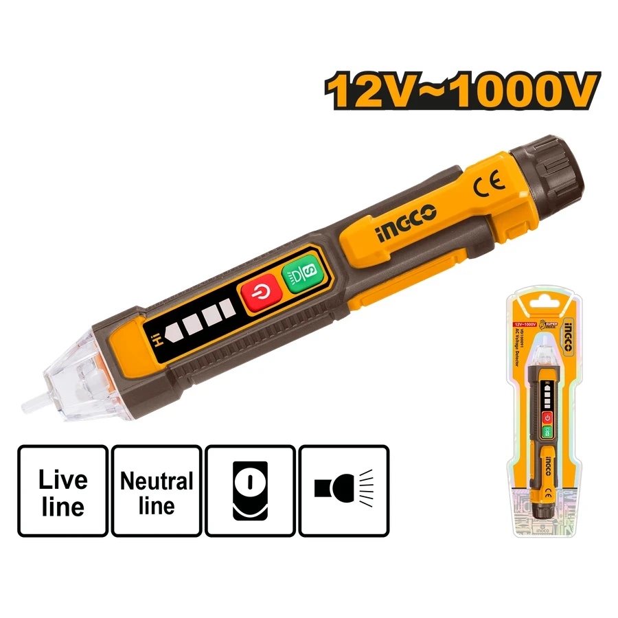 Professional Non-Contact AC Voltage Detector | VD100091 | Dual Sensitivity Series