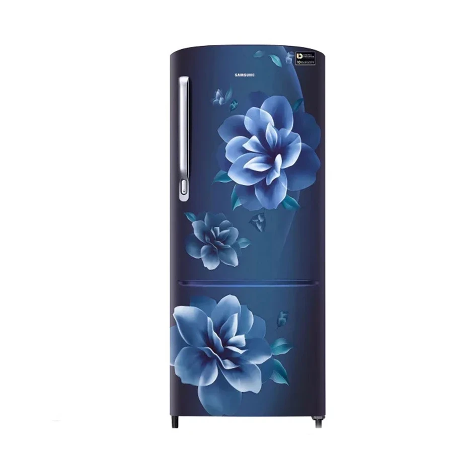 Samsung RR20C2722CU/IM 192L Single Door Refrigerator | Digital Inverter Compressor | Camellia Blue | Direct Cool with Coolpad