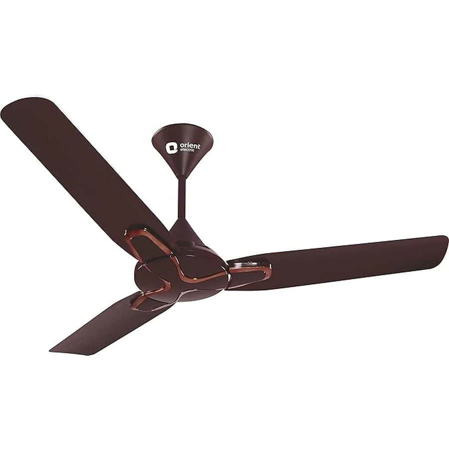 Orient Jazz Ceiling Fan 60 Watts | 1200mm Aluminum Blades | Metallic Bronze Finish | Oscillating Feature | 240V