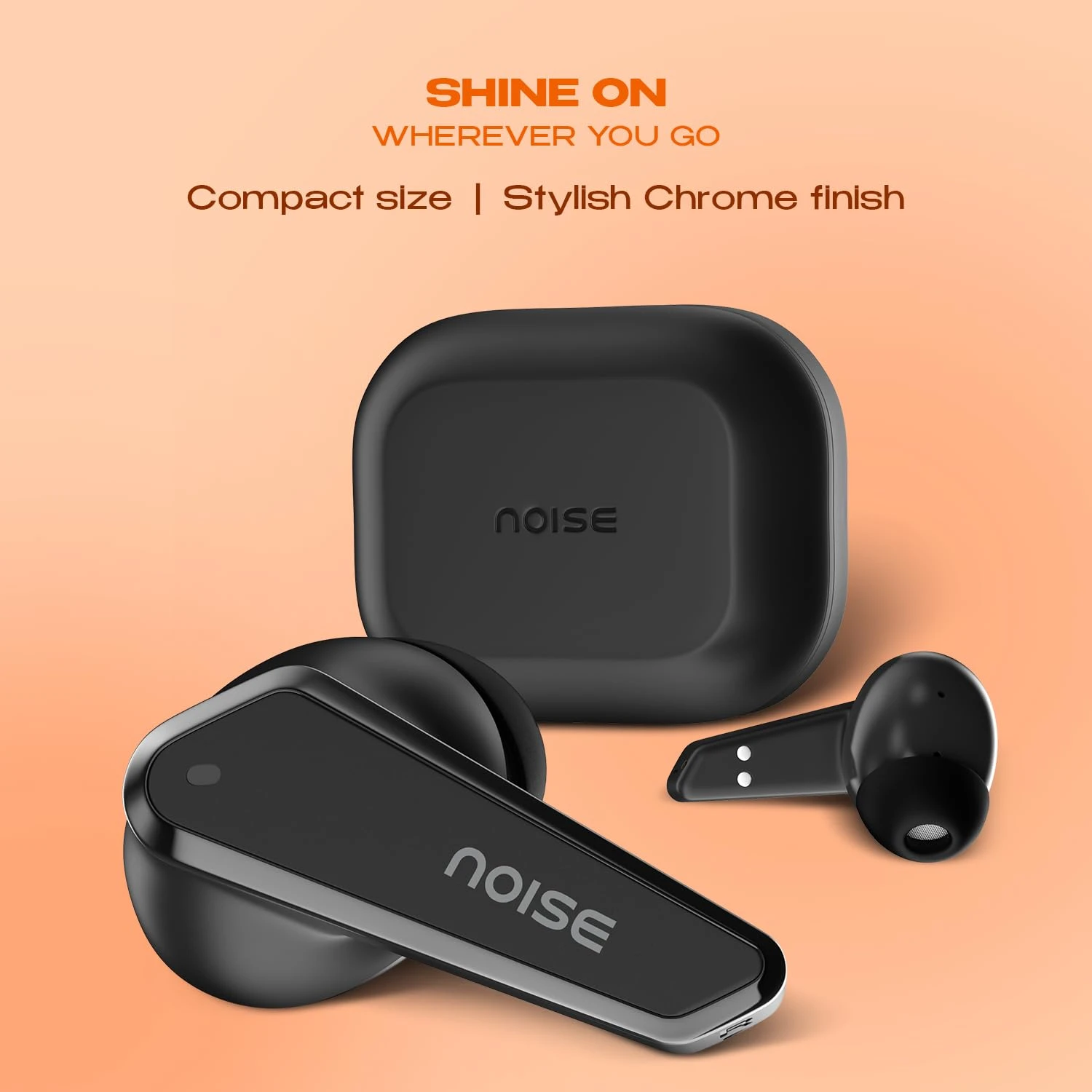 Noise Buds N1 | 11mm Driver | Quad Mic with ENC | 40-Hour Playtime | 40ms Ultra-Low Latency | Available in Black