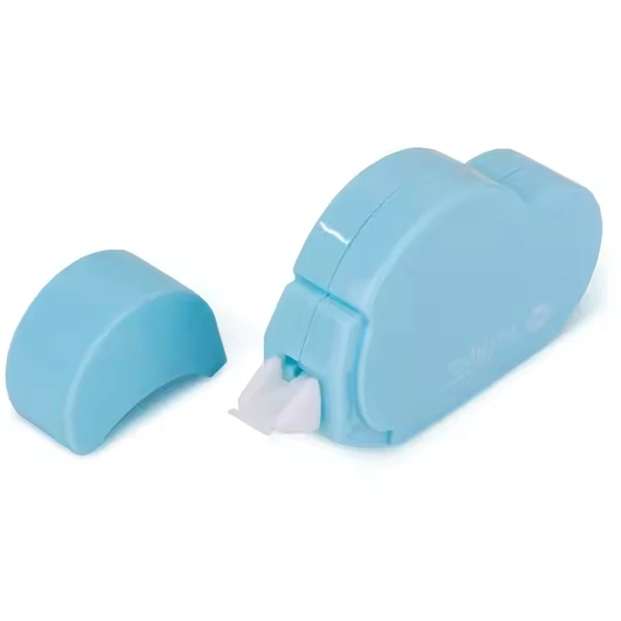 Deli EH20501 Correction Tape - 5mm x 6m Film-Based Tape, Instant Dry & Smooth Application with Protective Cap and Durable PP/PE Body