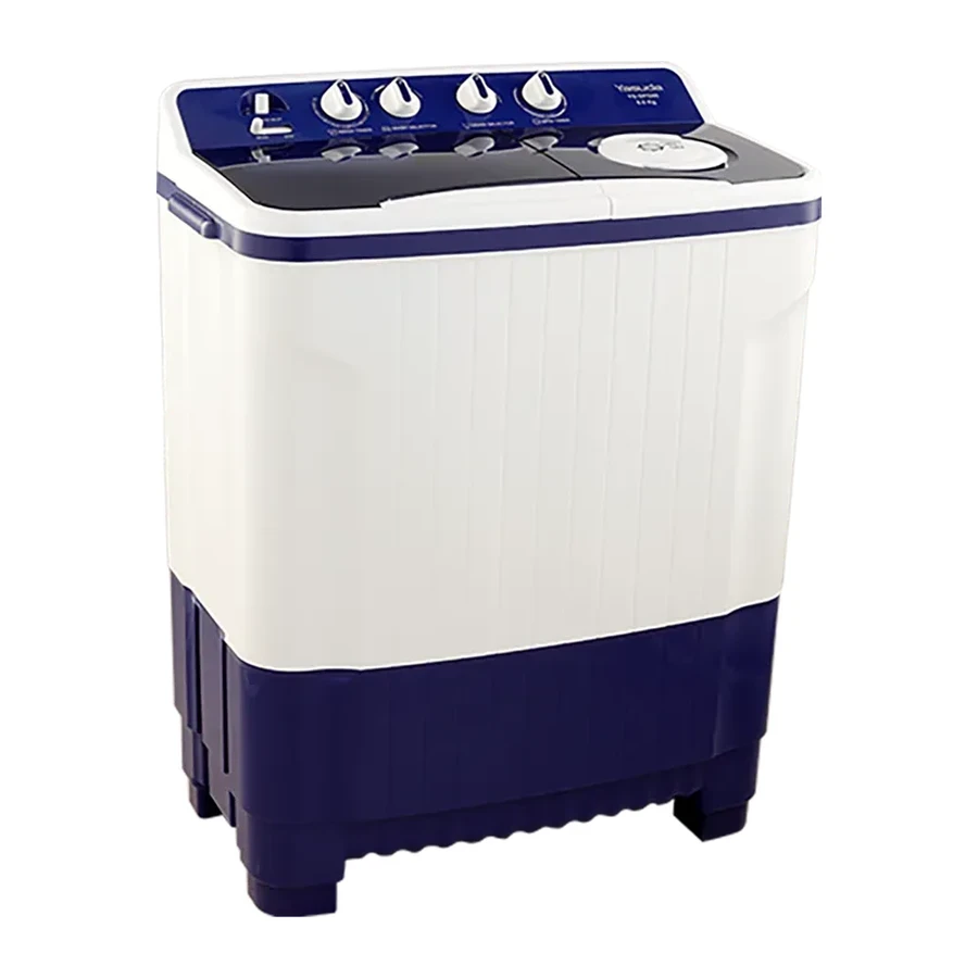 Yasuda YS-SPG80 8.0 KG Semi-Automatic Washing Machine | Blue & White | 70L Water Capacity | Multi-Program Fabric Care