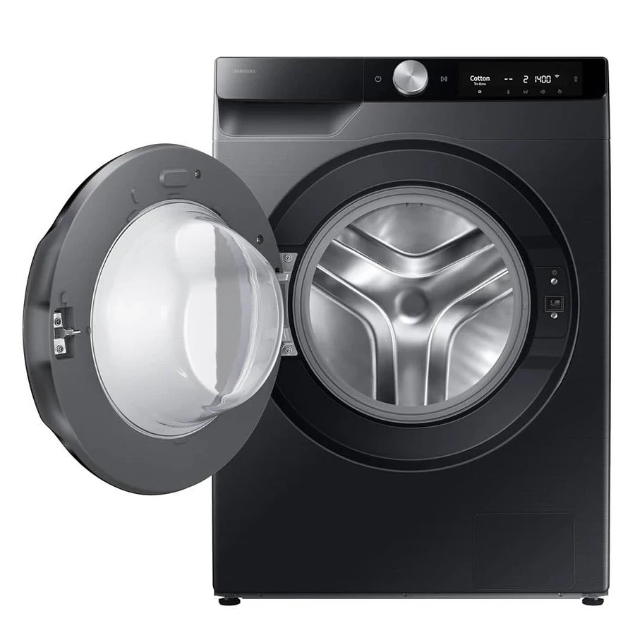 Samsung WW12DG6B24ABIM 12Kg Front Load Washing Machine | AI Control | QuickDrive™ | Super Speed 39min | WiFi SmartThings | Full Black