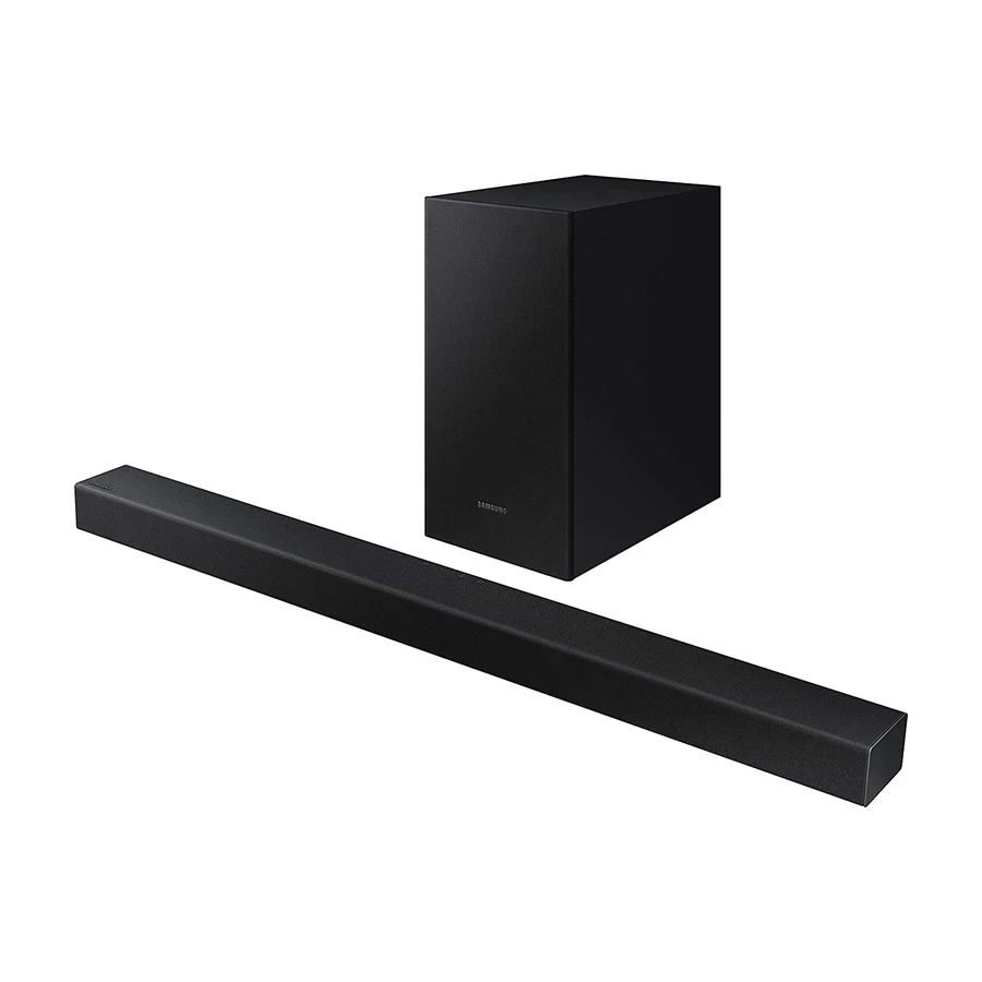 Samsung HW-A450/XL 2.1 Ch Soundbar | 300W | Wireless Subwoofer | Dolby Digital | Bluetooth & Adaptive Sound Lite