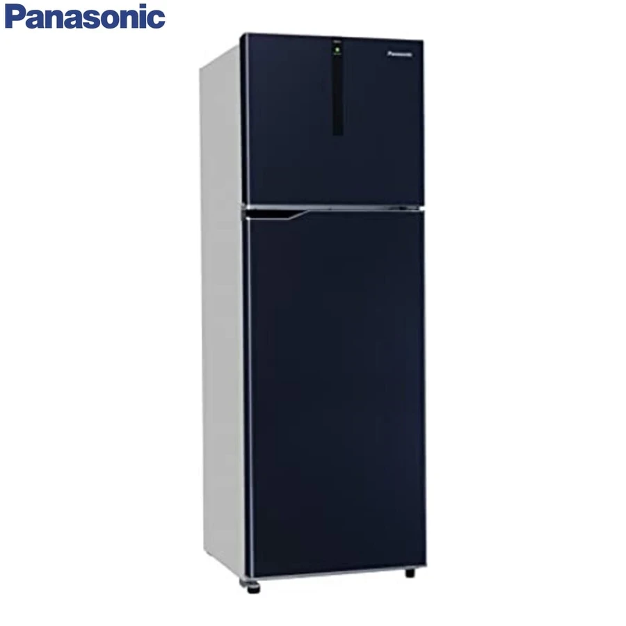 Panasonic NR-BG342DALK 336L Double Door Refrigerator | ECONAVI AI Sensors & Inverter Tech | Ag Clean | Deep Ocean Sparkle