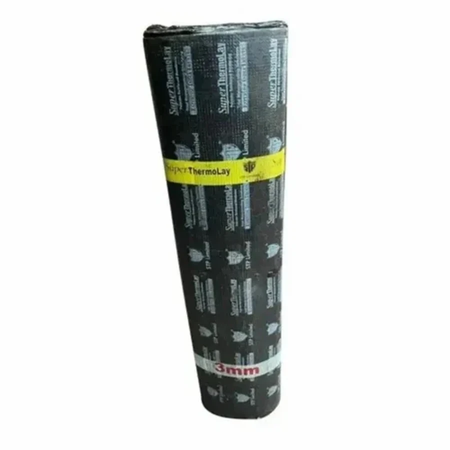 Sika Shield W159 ED 1.5mm APP Modified Bitumen Membrane 1Mtr x 20Mtr | Heat Welded Waterproofing | Polished Black Finish