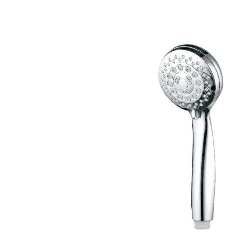 4 Flow Hand Shower Set: Chrome
