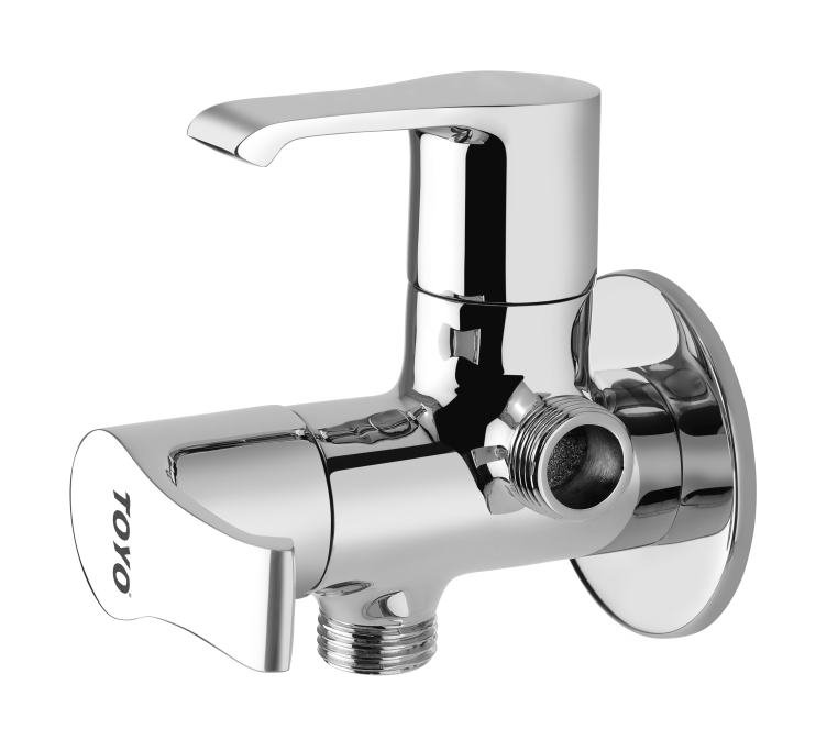 Alex Series 2 Way Angle Valve 1/2inch: CP