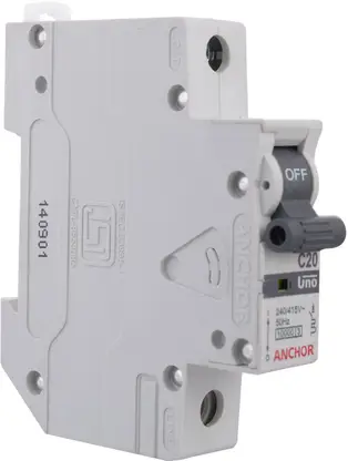 Anchor 98004 20A SP 'C' UNO MCB