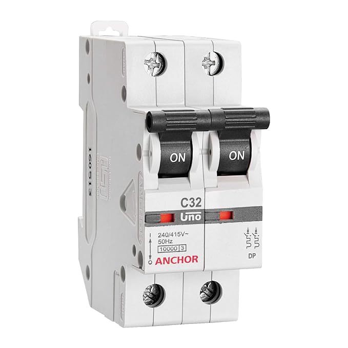 Anchor 98018 10A DP 'C' UNO MCB