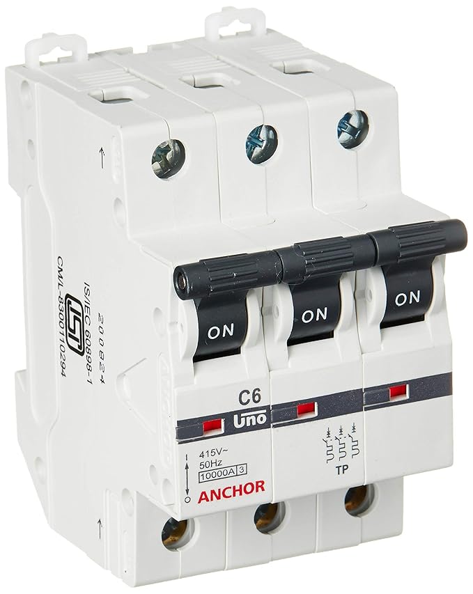 Anchor 98025 6A TP 'C' UNO MCB